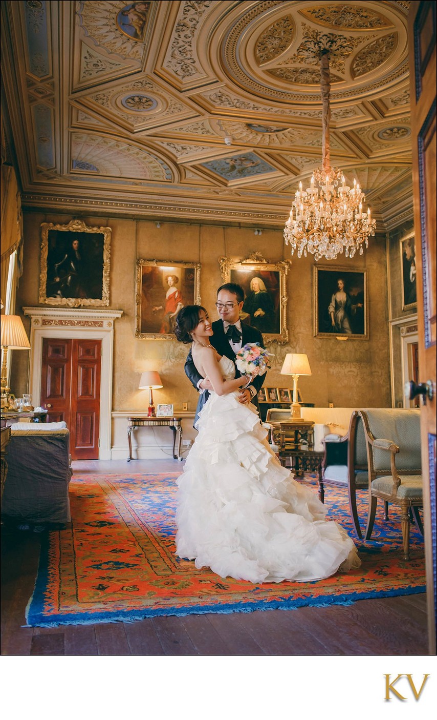 Ken & Sherry Syon House Destination Wedding