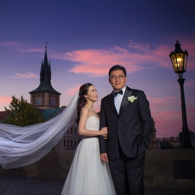 luxury engagement pre weddings from Prague