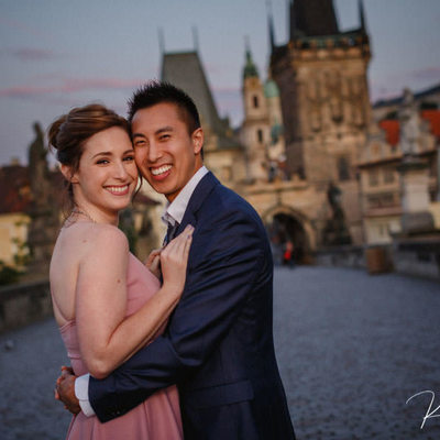 Marcy & Shane's marriage proposal photos from Prague
