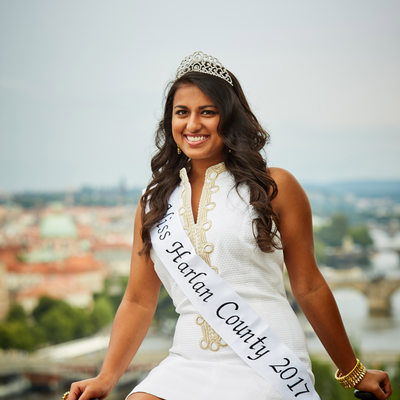 Miss Harlan County photographed in Prague