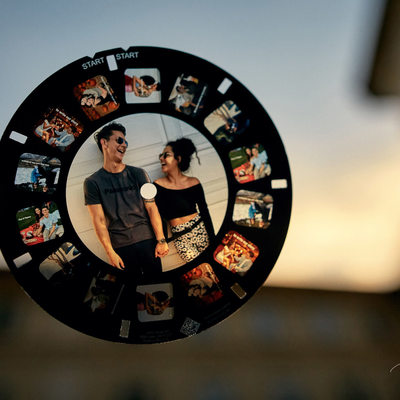 Prague marriage proposal: the viewmaster