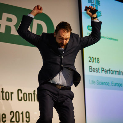 2019 Bio-Rad Gala & awards winner Jumping for Joy 
