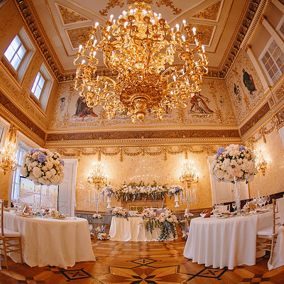 Lavish Prague weddings dinner locations Kaunicky Palace