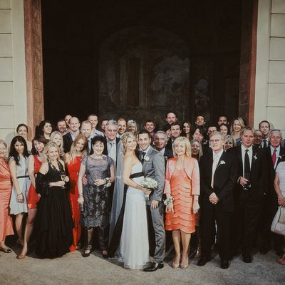 traditional wedding photo