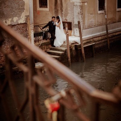 Honeymoon photos Venice Italy
