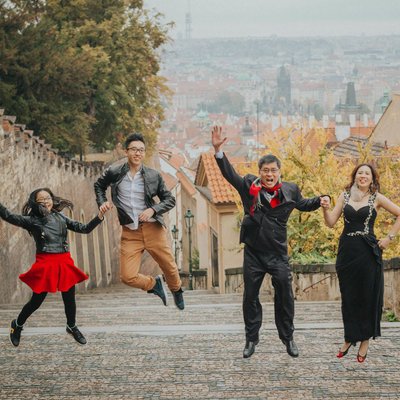 Premium Family Vacation Photo Packages from Prague