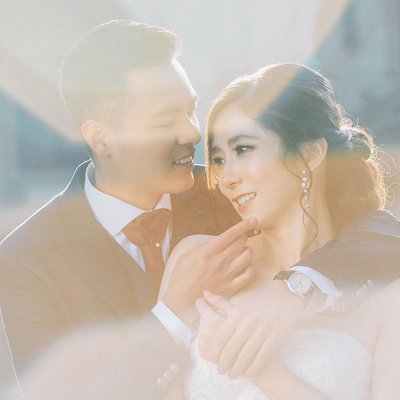 Taiwanese bride2b and groom Prague pre-wedding