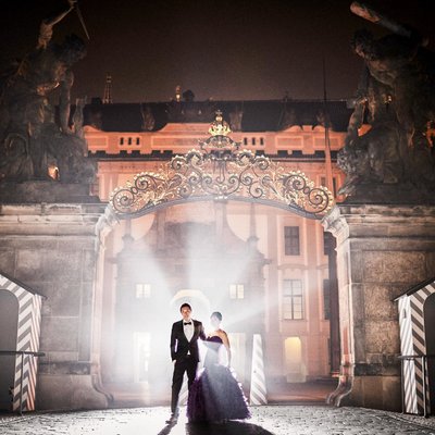 Klare & Alfred Prague Castle pre-wedding