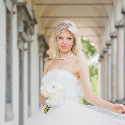 the bride from Switzerland: Julia