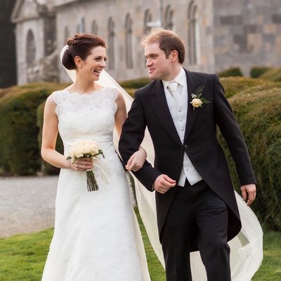 Happy newlyweds - Carton House Ireland
