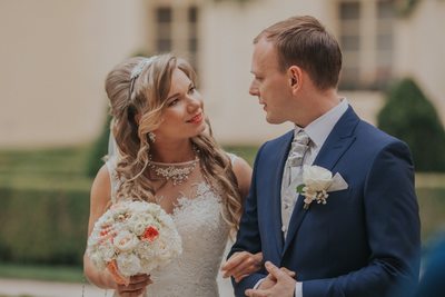 The happy bride & Groom