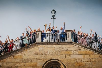 Charles Bridge group photo