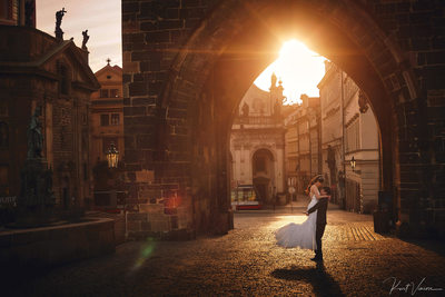 Lovers under the Powder Tower