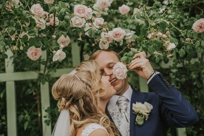 smelling the roses