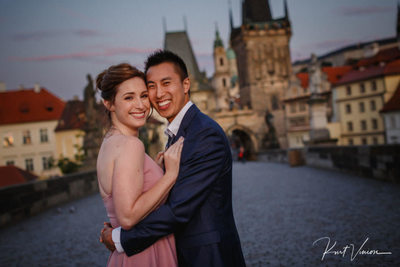 Marcy & Shane's marriage proposal photos from Prague