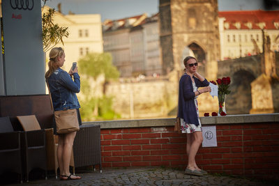 finding a love letter I Prague marriage proposal