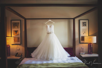 The bride's dress Augustine Hotel 