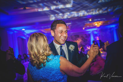 Groom dances with a friends Four Seasons 