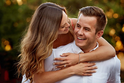 Liz and Danny: Enjoying the moment 