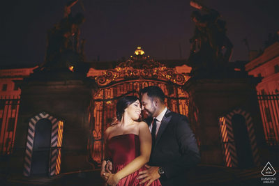 WPJA Diamond Award - Prague - Sexiest LA Couple Castle