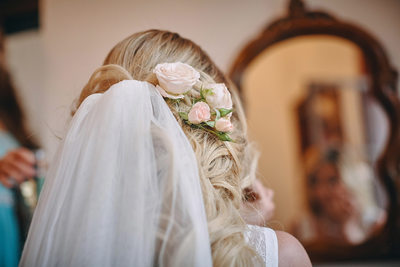 Bridal Floral head piece 