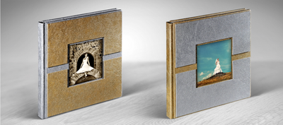 Album cover options showingn single square format photo