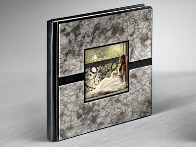 Album cover showing square format photo