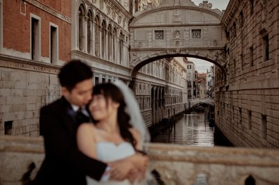 The bridge of Sighs, Venice