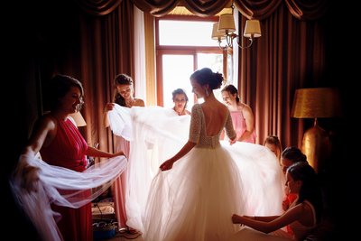 Slovakian Bride & Bridesmaids