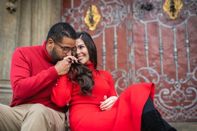 Kissing in Old Town