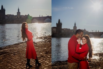 Sexy, Stylish, Puerto Rican couples I Prague lifestyle photos