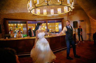 The First Dance of the newlyweds