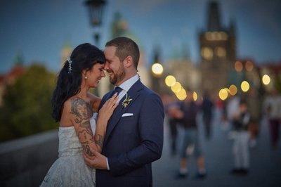 moments atop Charles Bridge