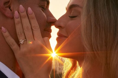 Sun-Kissed Lovers at Sunrise