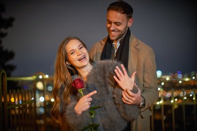 Romantic Prague Marriage Proposal- the ring