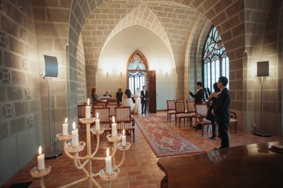 Castle Hluboka Candlelit Wedding Ceremony Hong Kong 