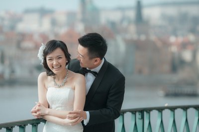 Gorgeous Hong Kong Couple In Prague