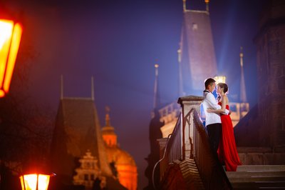 Hong Kong Couple Stylish & Atmospheric Prague Pre-wedding