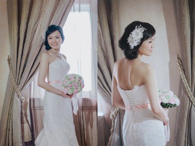 Stunning Hong Kong Bride Bridal Session in Prague