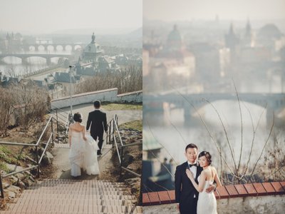 Captivating Wedding Photos From Misty Prague