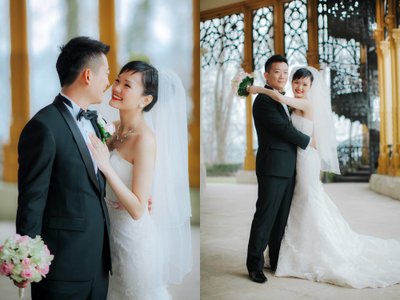 Stylish Hong Kong Newlyweds