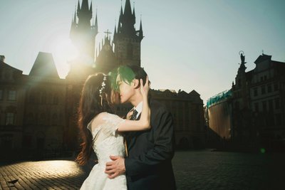 A Kiss In Old Town