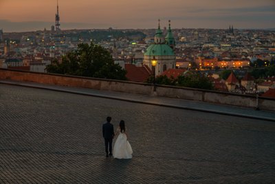 Atmosphere above Mala Strana