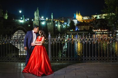Lovers at Love Locks