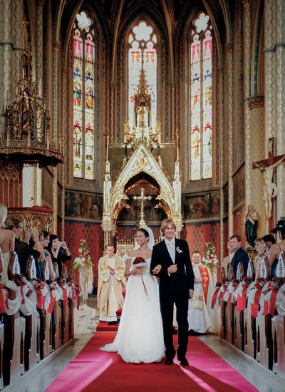Anna & Mira - St. Ludmila wedding Prague