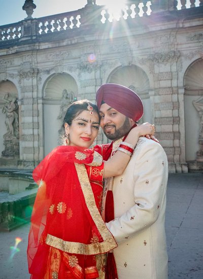 Gorgeous Indian & Kazak couple in Dresden