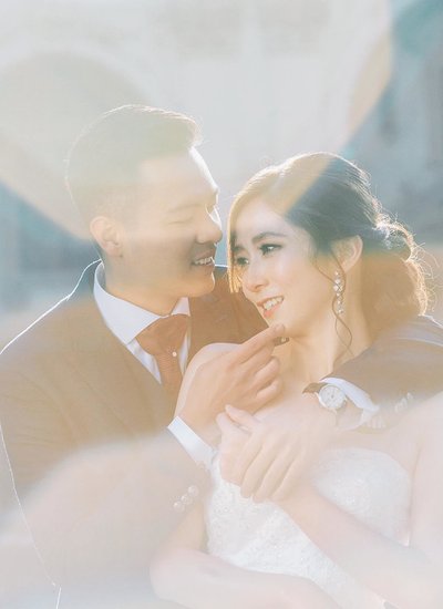Taiwanese bride2b and groom Prague pre-wedding