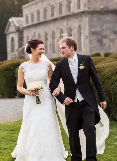 Happy newlyweds - Carton House Ireland