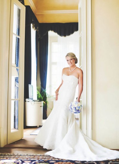 Light & Airy Bridal Portrait of Jana Chateau Liblice