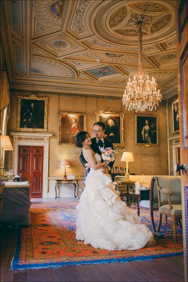 Ken & Sherry Syon House Destination Wedding